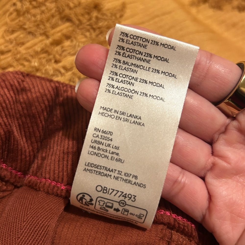 Anthropologie Maeve Colette Corduroy Pants size 29 - Picture 5 of 9